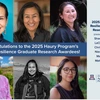 Collage of headshots for each of the awardees.