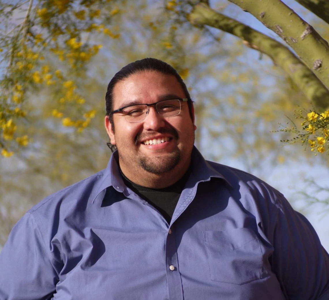 Man smiling at the camera